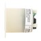 Hubbell Wiring Device-Kellems Locking Receptacle, L5-20R, 30 A, 125V AC, Single Phase, 2 Pole, Flush Mount, White HBL2616ST - alternate 4