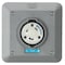 Hubbell Wiring Device-Kellems Locking Receptacle, L6-30R, 30 A, 250V AC, Single Phase, 2 Pole, Flush Mount, Screw Terminals HBL2620SR2 - alternate 2