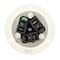 Hubbell Wiring Device-Kellems Locking Receptacle, L6-30R, 30 A, 250V AC, Single Phase, 2 Pole, Flush Mount, White HBL2626ST - alternate 1