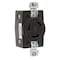 Hubbell Wiring Device-Kellems Locking Receptacle, Non-NEMA, 30 A, 125/250V AC, Single Phase, 3 Pole, Flush Mount, Screw Terminals HBL3330 - alternate 4