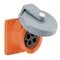 Hubbell Wiring Device-Kellems Watertight Pin & Sleeve Receptacle, 100 A, 125/250V AC, Three Phase, 3 Pole, IEC Grounding, Orange HBL4100R12W - alternate 3