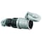 Hubbell Wiring Device-Kellems Watertight Pin & Sleeve Connector, 60 A, 600V AC/250V DC, Three Phase, 3 Pole, Style 2 Grounding HBL460CS2W - alternate 2