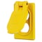 Hubbell Wiring Device-Kellems 1 -Gang Vertical Weatherproof Cover, 2-57/64" W, 4-9/16" H HBL52CM22 - alternate 3