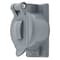 Hubbell Wiring Device-Kellems 1 -Gang Vertical Weatherproof Cover, 2-27/32" W, 4-9/16" H HBL7774WO - alternate 3