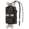 Hubbell Wiring Device-Kellems Duplex Straight Blade Receptacle, 5-15R, 15 A, 125V AC, 2 Pole, 3 Wire, Flush Mount, Grounded HBL8200SGA - alternate 2