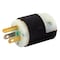 Hubbell Wiring Device-Kellems Straight Blade Plug, 5-15P, 15 A, 125V AC, 2 Pole, Screw Terminals, Grounded HBL8215C - alternate 3