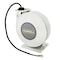 Hubbell Wiring Device-Kellems Cord Reel With Hand Lamp, Spring Retracted, Flying Lead, 12 AWG, White Reel Color, 45 ft Length HBLI45124 - alternate 2