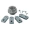 Hubbell Wiring Device-Kellems Mounting Feet For Hbl430Mif7W, PK10 HBLRFT2 - alternate 2