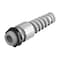 Hubbell Wiring Device-Kellems Conduit Fitting Grounding Connector, Threaded, Nylon, Gray HJ1012G - alternate 2