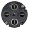 Hubbell Wiring Device-Kellems Pin & Sleeve Plug, 100 A, 250V AC, Single Phase, 3 Pole, IEC Grounding, Yellow, NEMA 4X M4100P12 - alternate 3