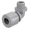 Hubbell Wiring Device-Kellems Liquid Tight Connector, 1 in., 90 deg, Gray NHC1043CR - alternate 2