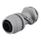 Hubbell Wiring Device-Kellems Conduit Fitting Connector, 3/4 in, Threaded, Nylon, PVC Coated, Gray PS0759NGY - alternate 2