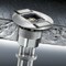 Hubbell Wiring Device-Kellems Poke-Through Box, 27 cu in, Wiring Box Type, 1 Gang, Steel, Round Shape S1PTFIT - alternate 2