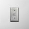 Hubbell Wiring Device-Kellems Security Opening Wall Plates, Number of Gangs: 1 Stainless Steel, Brushed Finish, Silver SS12RKL - alternate 4