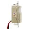 Hubbell Wiring Device-Kellems Wall Mount Sensor, Occupancy, Vacancy, Hard Wired, Ivory, 1,200 sq ft, Fluorescent, LED WS1000NI - alternate 1