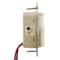 Hubbell Wiring Device-Kellems Vacancy Sensor, PIR, 1200 sq ft, Ivory WS1001I - alternate 2