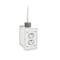 Hubbell Wiring Device-Kellems Cord Reel With Hand Lamp, Spring Retracted, Hospital Grade NEMA 5-20R, 12 AWG, White Reel Color HBLIWC45123R220HG - alternate 3