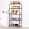 Seville Classics Steel Wire Shelving, 5 Tier, 4 Steel Poles WEB675 - alternate 4