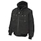 Tough Duck Hooded Duck Bomber Jacket, Black, M WJ301 - alternate 1