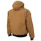 Tough Duck Hooded Duck Bomber Jacket, Brown, M WJ301 - alternate 2