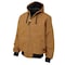 Tough Duck Hooded Duck Bomber Jacket, Brown, M WJ301 - alternate 1