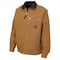 Tough Duck Jacket, 100% Cotton, BROWN, 4XL WJ312 - alternate 1