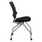 Flash Furniture Nesting Chair, Black Seat, Fabric Seat WL-A224V-GG - alternate 2
