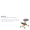 Flash Furniture Mobile Wood Kneeler Chair, Gray WL-SB-101-GG - alternate 8