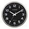 La Crosse Technology Metal Atomic Analaog Wall Clock, 16" WT-3161BK-INT - alternate 1