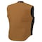 Tough Duck Moto Vest, WV041-BROWN-M WV041 - alternate 2