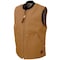 Tough Duck Vest, 100% Cotton, BROWN, 3XL WV062 - alternate 1