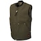 Tough Duck Vest, 100% Cotton, OLIVE, S WV061 - alternate 1