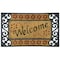 Rubber-Cal Doormat, 0.59 in Thick, Brown, 2 ft W x 3 ft L 10-102-502 - alternate 1