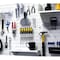 Wall Control Industrial Pegboard, White Metal Peg Boards, PK2 35-IP-3232-W - alternate 5