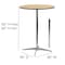 Flash Furniture Round Pub Table w/2 Columns, Rnd, Brchwd Top, 36", Wood Top, Wood Grain XA-36-COTA-GG - alternate 6