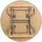Flash Furniture Round Folding Table, Wood Top, Wood Grain XA-48-BIRCH-M-GG - alternate 8