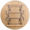 Flash Furniture Round Folding Table, Wood Top, Wood Grain XA-60-BIRCH-M-GG - alternate 9