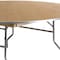 Flash Furniture Round Folding Table, Birchwood, Steel Top, Natural XA-72-BIRCH-M-GG - alternate 8