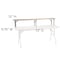 Flash Furniture Rectangle Bar Top Riser, 72"X12"X12", Wood Top, Wood Grain XA-72-RS-GG - alternate 6