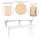 Flash Furniture Rectangle Bar Top Riser, 72"X12"X12", Wood Top, Wood Grain XA-72-RS-GG - alternate 3