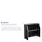 Flash Furniture Foldable Bar, Marble, 4ft., Black, 47.75" W, 19.5" L, 42.75" H, Laminate Top, Black XA-BAR-48-MAR-GG - alternate 2