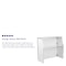 Flash Furniture Foldable Bar, 4ft., White, 47.75" W, 19.5" L, 42.75" H, Laminate Top, White XA-BAR-48-WH-GG - alternate 3