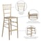 Flash Furniture Chiavari Barstool, Gold, Wood XA-CH-BAR-GO-GG - alternate 3