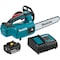 Makita Brushless 10" Top Handle Chain S, 18V LXT XCU06SM1 - alternate 1