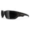 Edge Eyewear Dawson, Safety Glasses, Anti-Fog, Smoke Lens, Black Frame, Full-Frame XD416VS - alternate 2