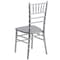 Flash Furniture Hercules Chiavari Chair, Wood Back, 15-3/4 in W 18" L 36-1/4" H XS-SILVER-GG - alternate 6