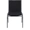 Flash Furniture Stack Chair, Black Seat, Fabric Seat XU-60153-BK-GG - alternate 2