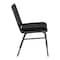 Flash Furniture Heavy Duty Black Vinyl Stack Chair XU-60153-BK-VYL-GG - alternate 4