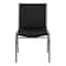 Flash Furniture Heavy Duty Black Vinyl Stack Chair XU-60153-BK-VYL-GG - alternate 3