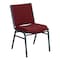 Flash Furniture Fabric Stack Chair, Burgundy XU-60153-BY-GG - alternate 2